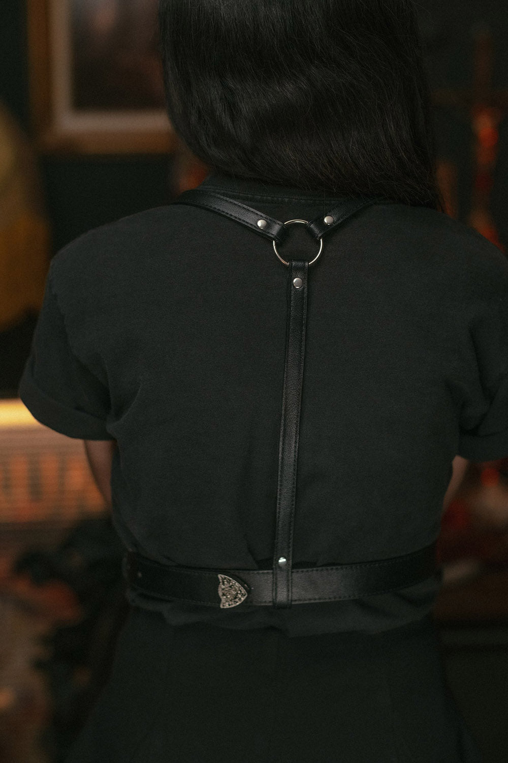 mens leather harness