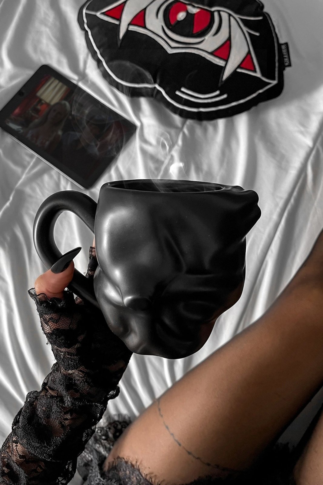 Black Heart Mug [B] - housewares - VampireFreaks - Killstar