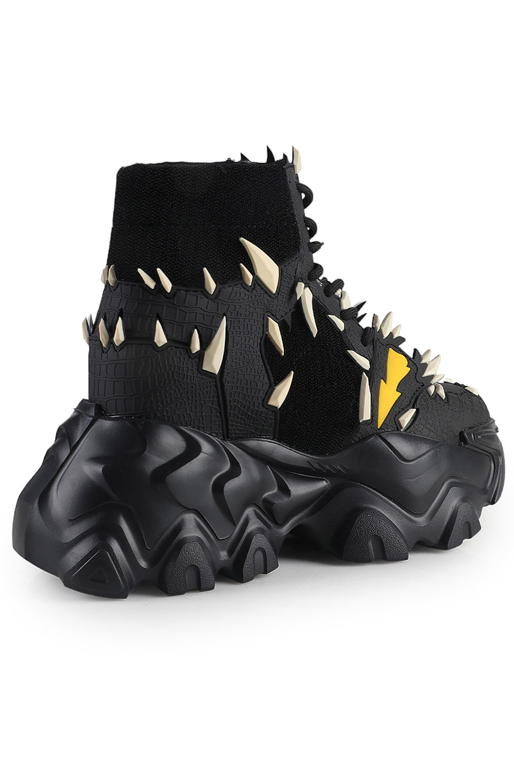 Black Lemon Platform Sneakers - womens shoes - VampireFreaks - Anthony Wang