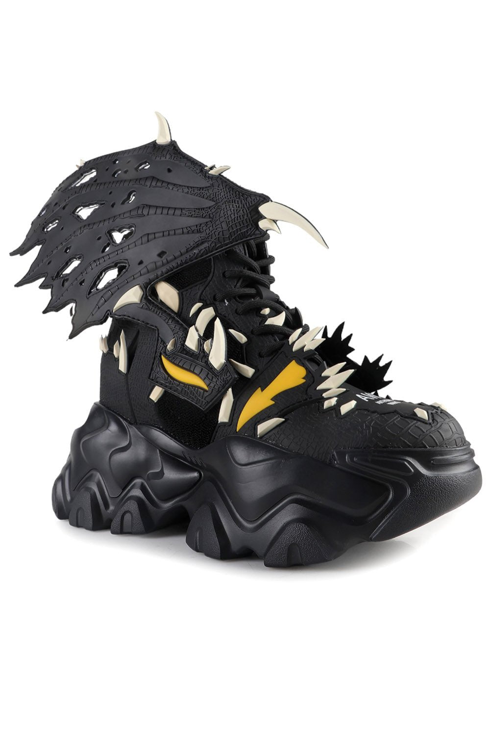 Black Lemon Platform Sneakers - womens shoes - VampireFreaks - Anthony Wang