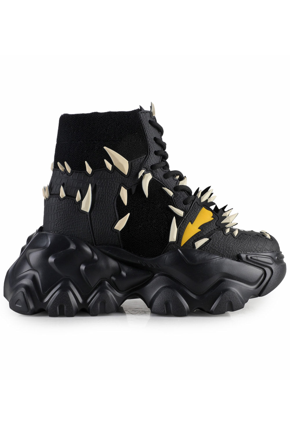 Black Lemon Platform Sneakers - womens shoes - VampireFreaks - Anthony Wang