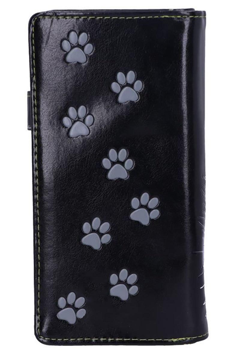 Black Lucky Cat Wallet - bags & wallets - VampireFreaks - Nemesis Now