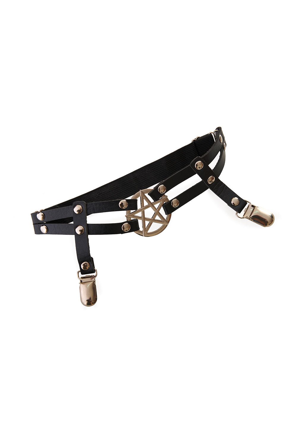 Black Madonna Thigh Garter