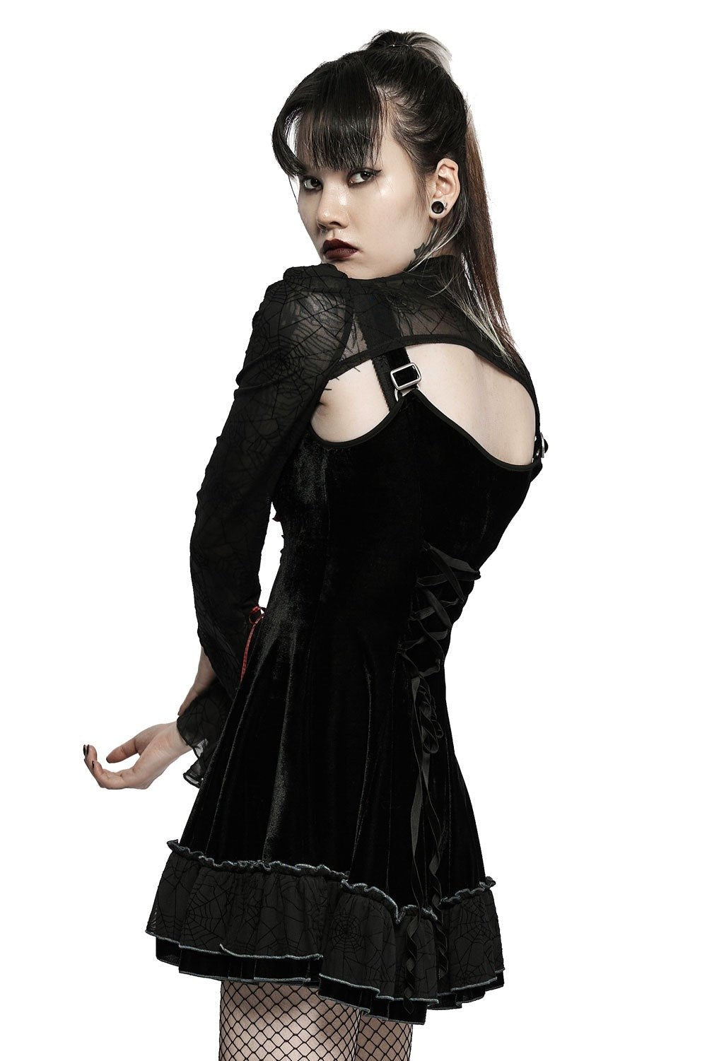 Black Magic Velvet Dress - dresses - VampireFreaks - Punk Rave