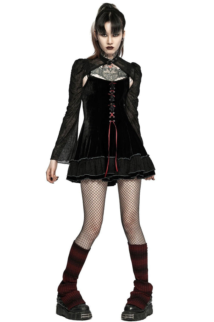 Black Magic Velvet Dress - dresses - VampireFreaks - Punk Rave