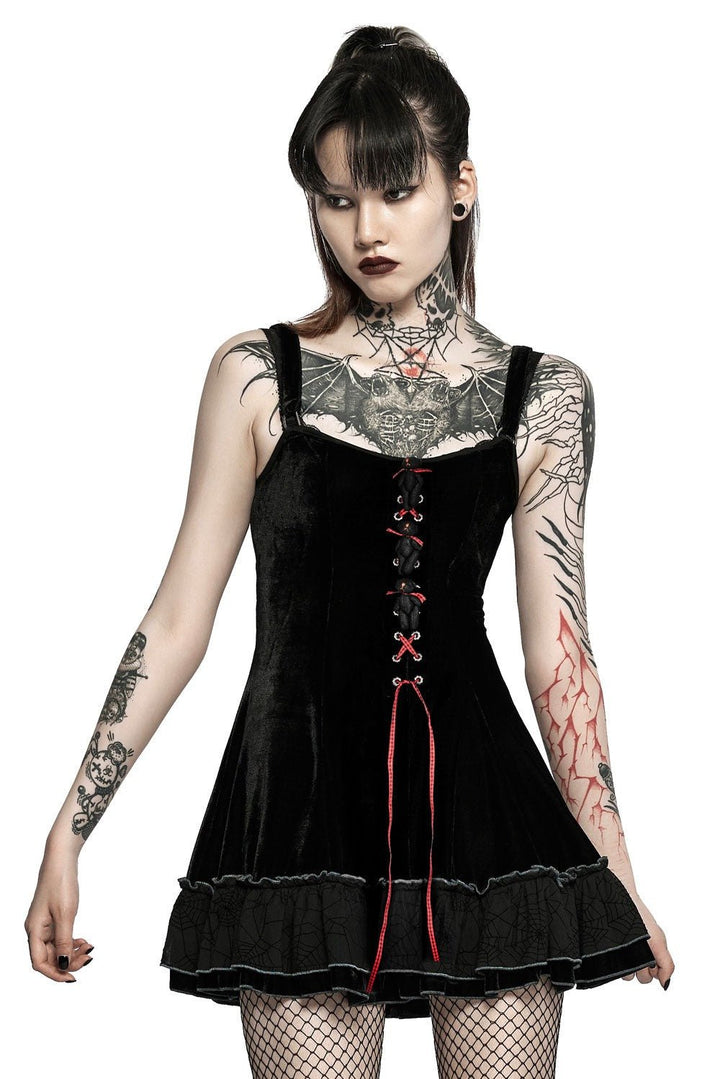 Black Magic Velvet Dress - dresses - VampireFreaks - Punk Rave