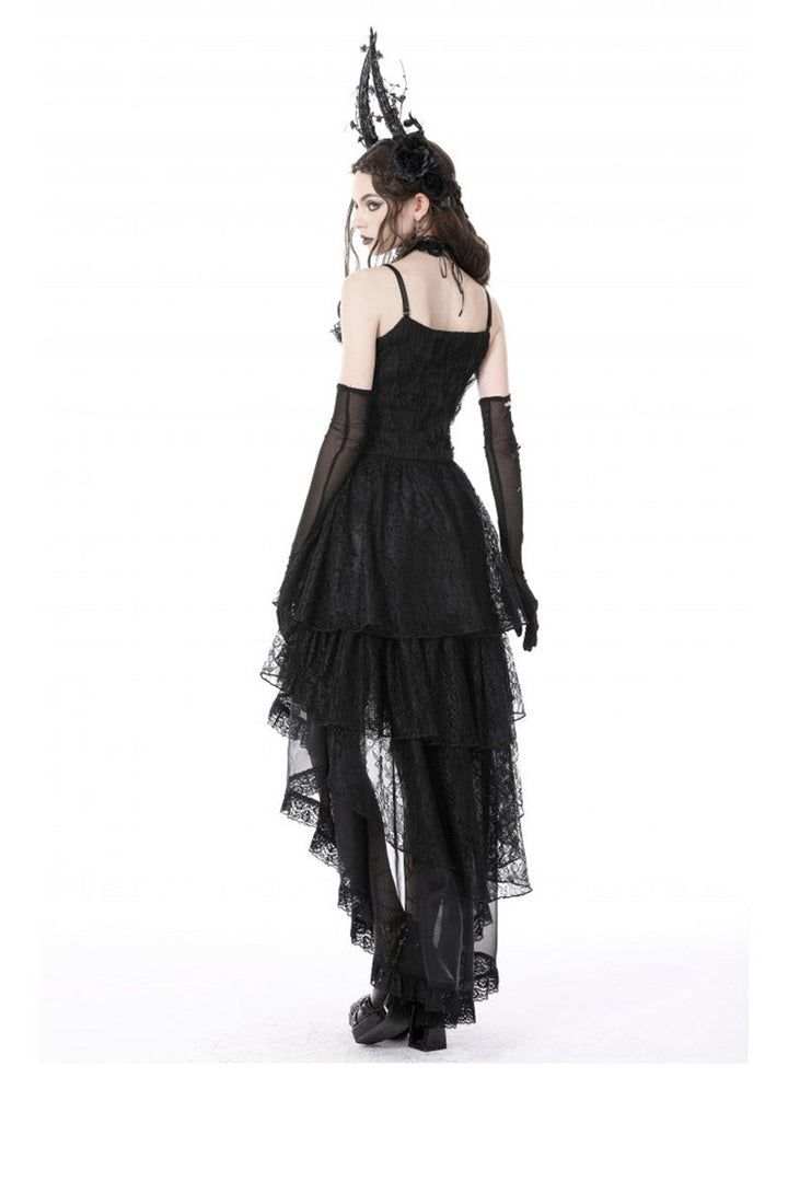 Black Majesty Chiffon Skirt - skirts - VampireFreaks - Dark In Love