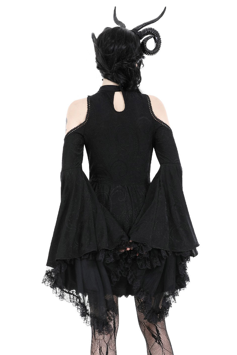 Black Majesty Mini Dress - dresses - VampireFreaks - Dark In Love