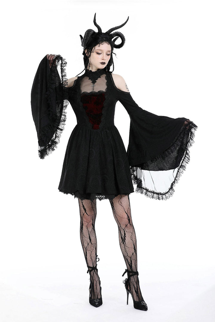 Black Majesty Mini Dress - dresses - VampireFreaks - Dark In Love