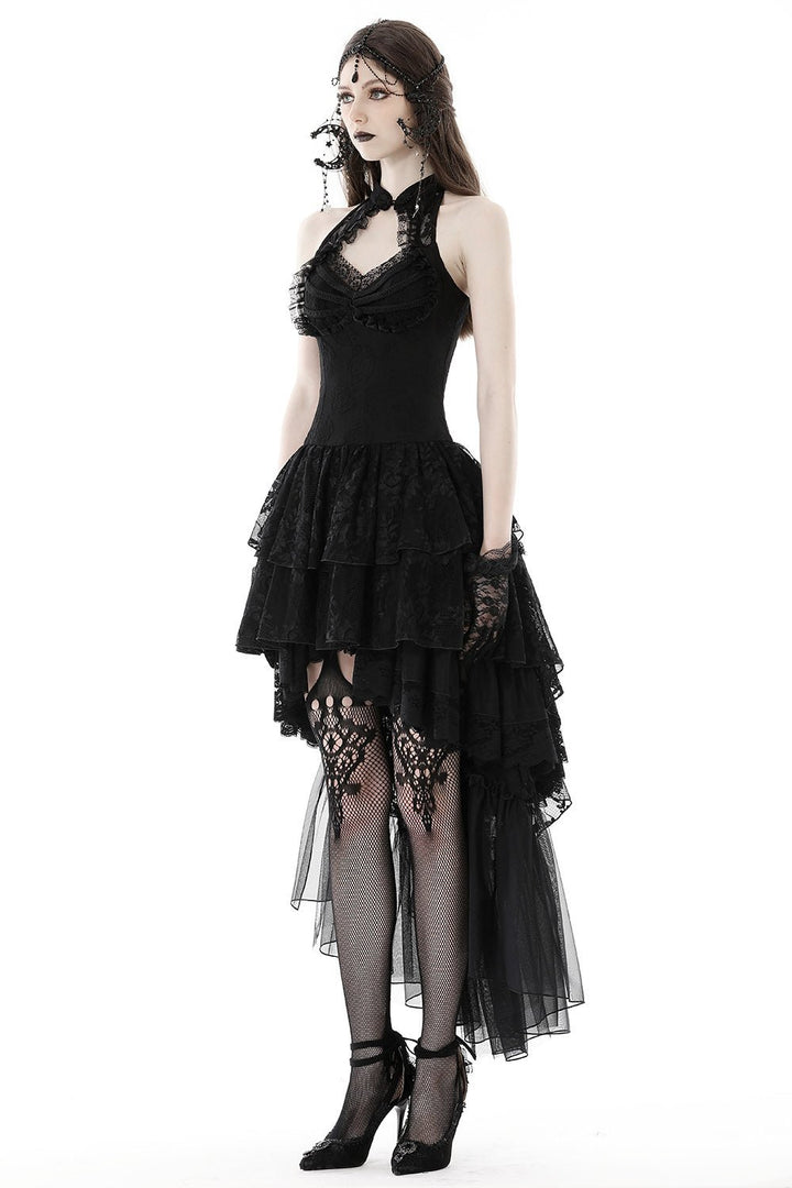 Black Moonlight High Low Dress - dresses - VampireFreaks - Dark In Love