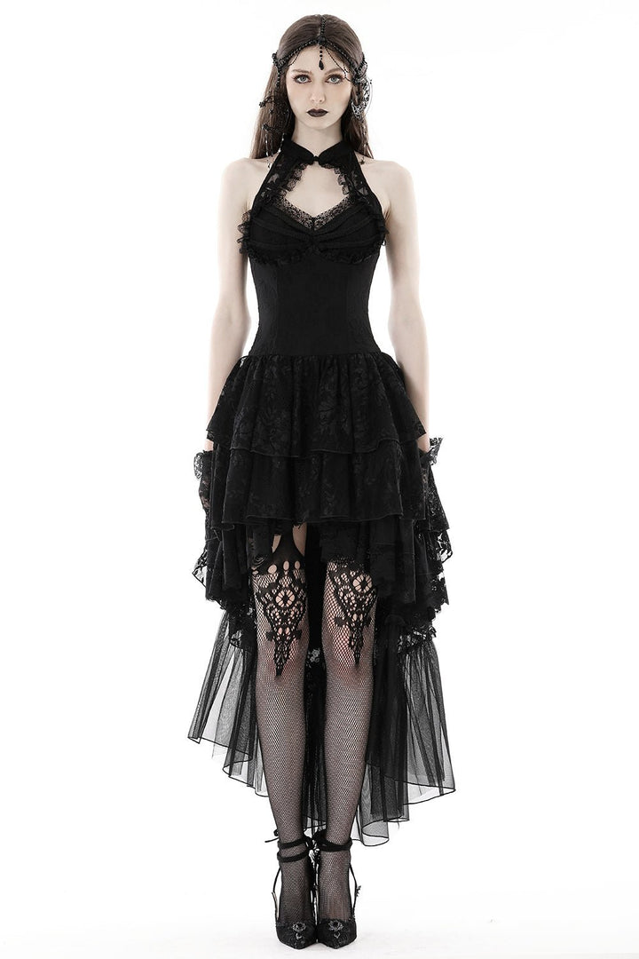 Black Moonlight High Low Dress - dresses - VampireFreaks - Dark In Love