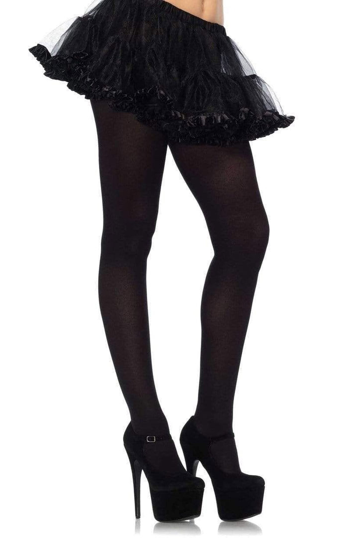 Black Night Tights - socks & stockings - VampireFreaks - Leg Avenue