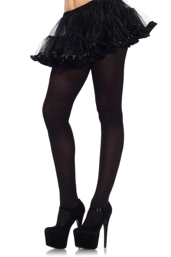 Black Night Tights - socks & stockings - VampireFreaks - Leg Avenue