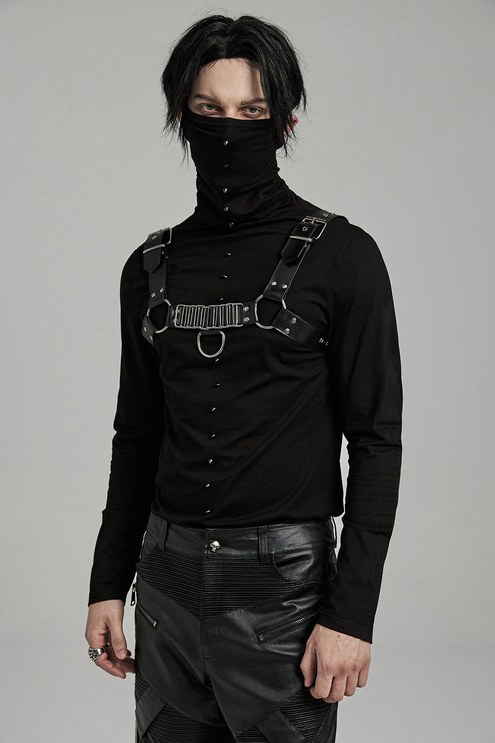 Black Oath O-Ring Chest Harness – VampireFreaks