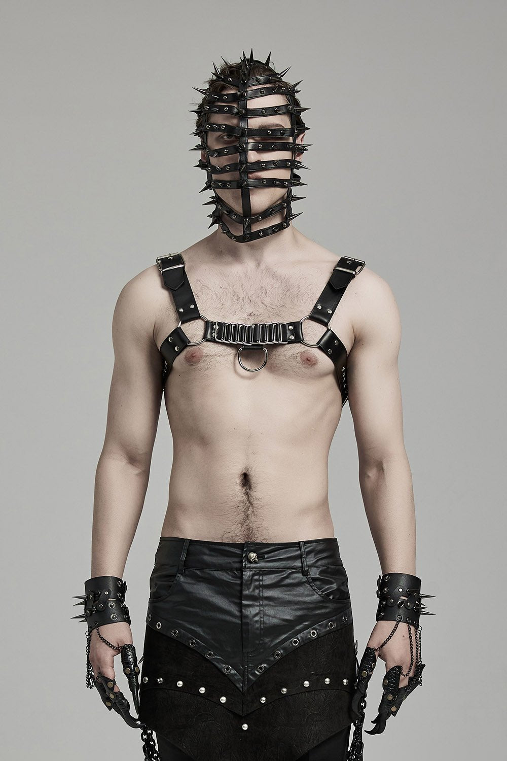 Black Oath O - Ring Chest Harness - belts - VampireFreaks - Punk Rave