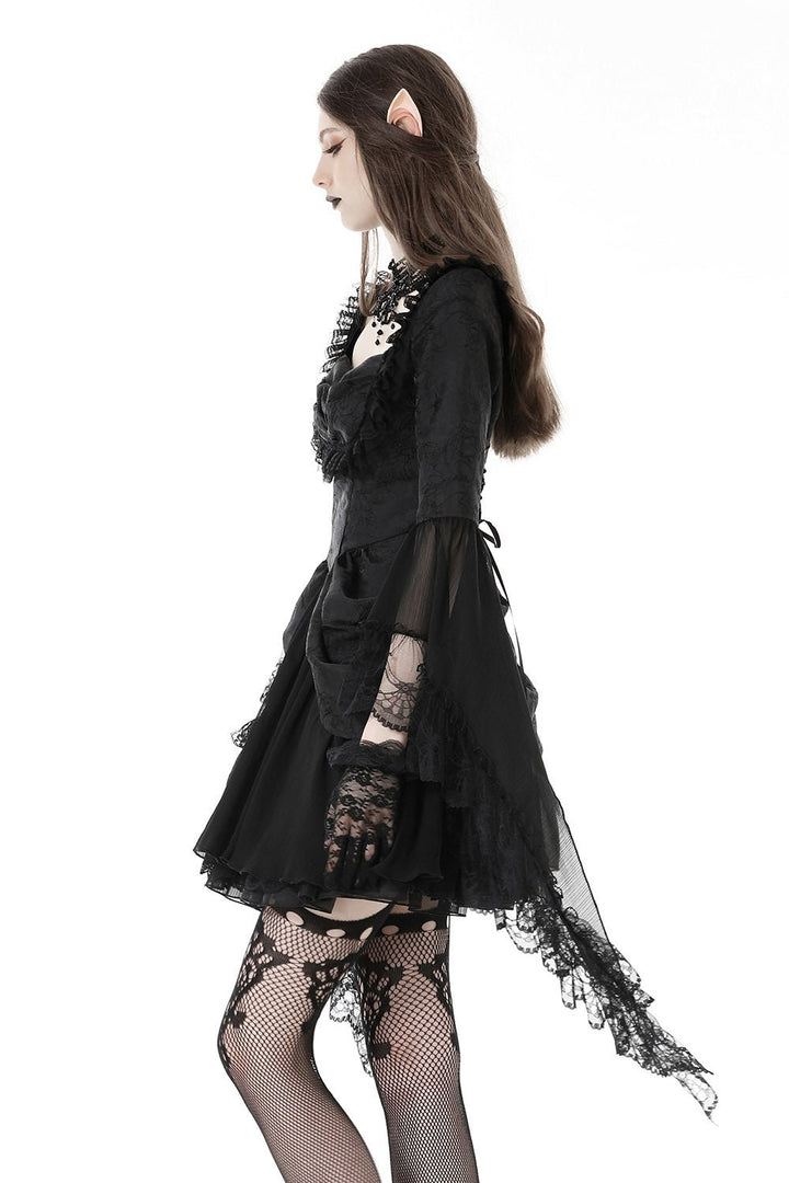 Black Prayer Bustle Dress - dresses - VampireFreaks - Dark In Love