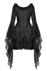 Black Prayer Bustle Dress - dresses - VampireFreaks - Dark In Love