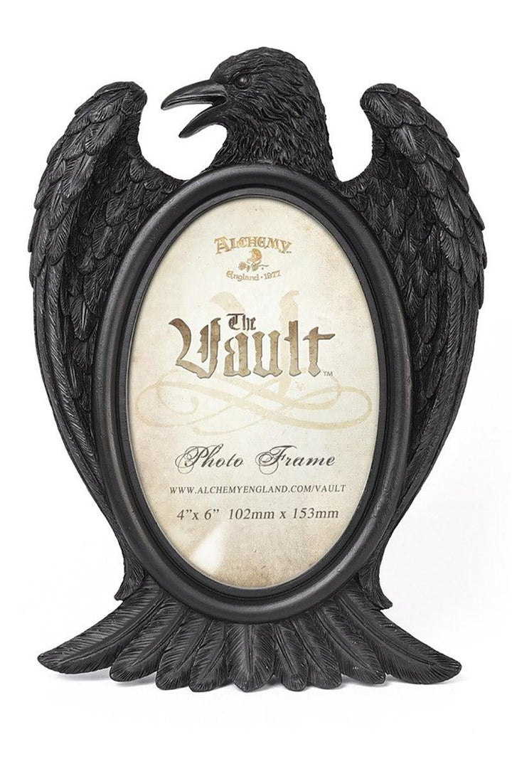 Black Raven Photo Frame - housewares - VampireFreaks - Alchemy