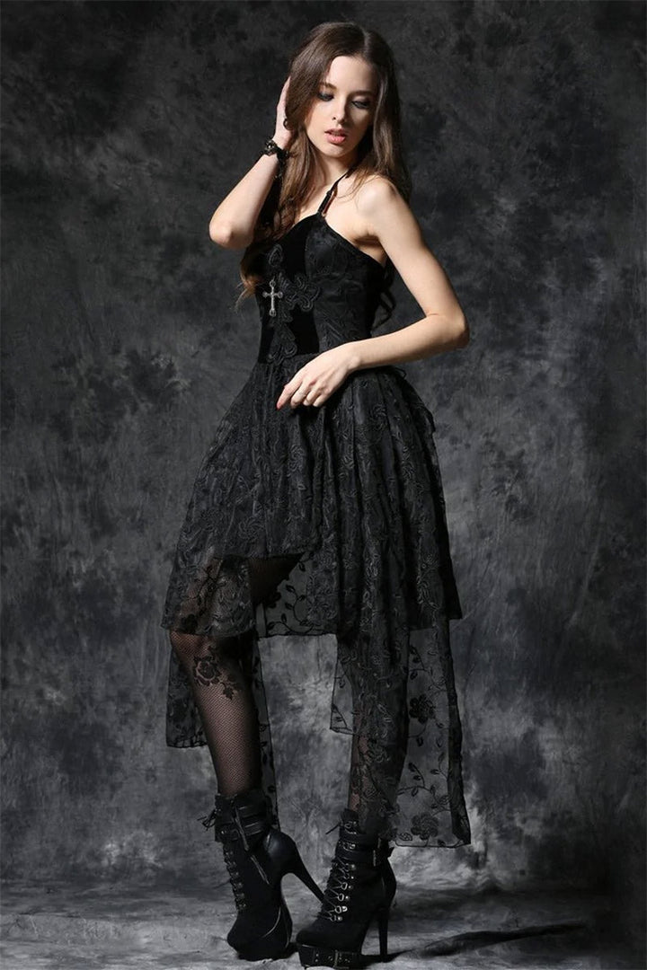 Black Ritual Velvet Dress - dresses - VampireFreaks - Dark In Love