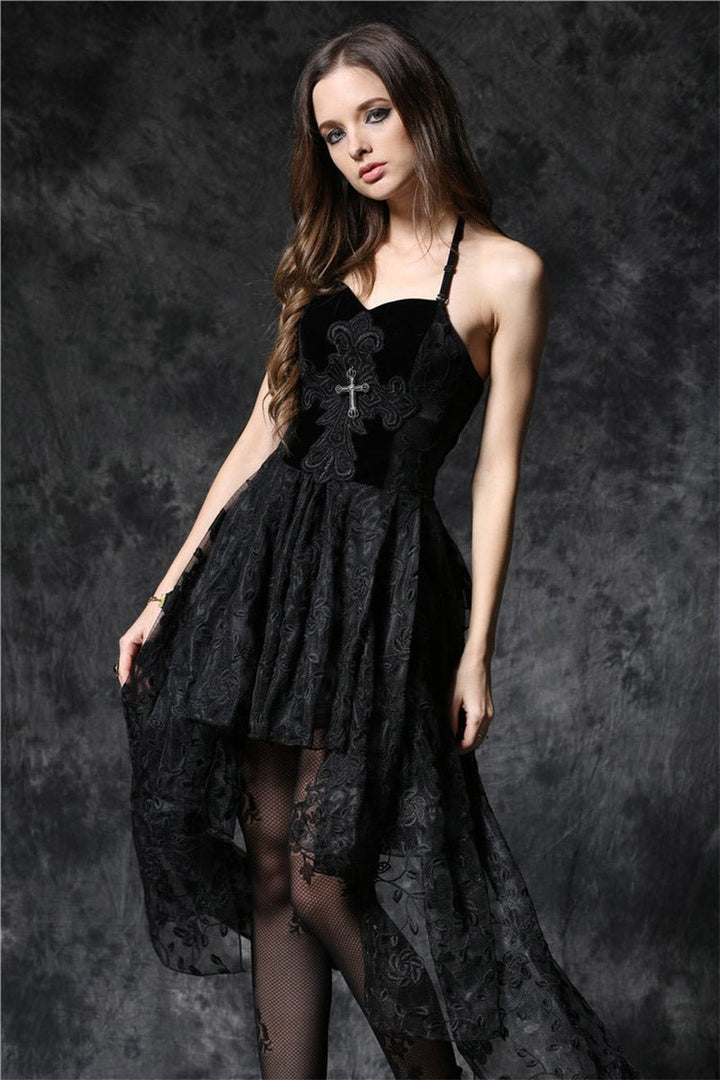 Black Ritual Velvet Dress - dresses - VampireFreaks - Dark In Love