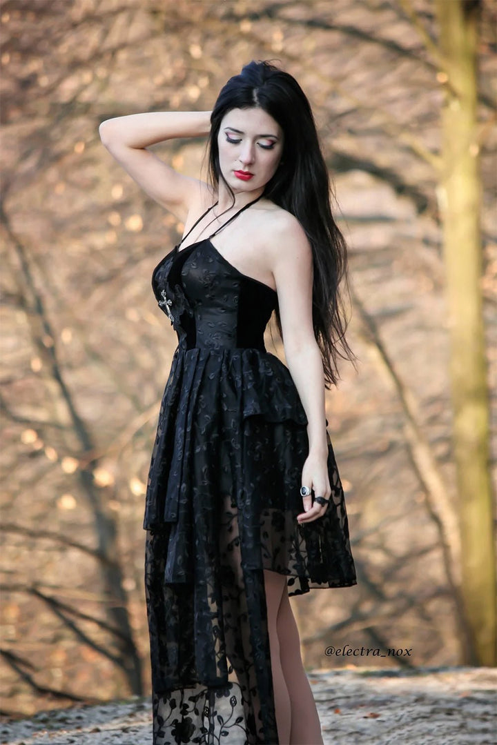 Black Ritual Velvet Dress - dresses - VampireFreaks - Dark In Love