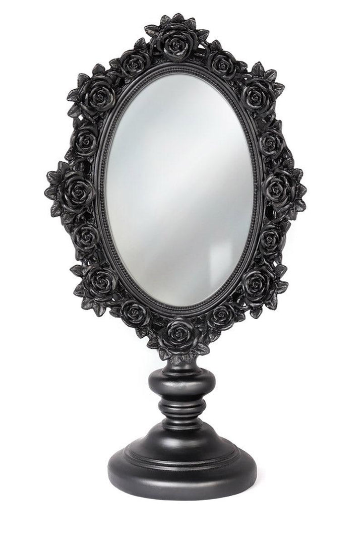 Black Rose Dressing Table Mirror - housewares - VampireFreaks - Alchemy