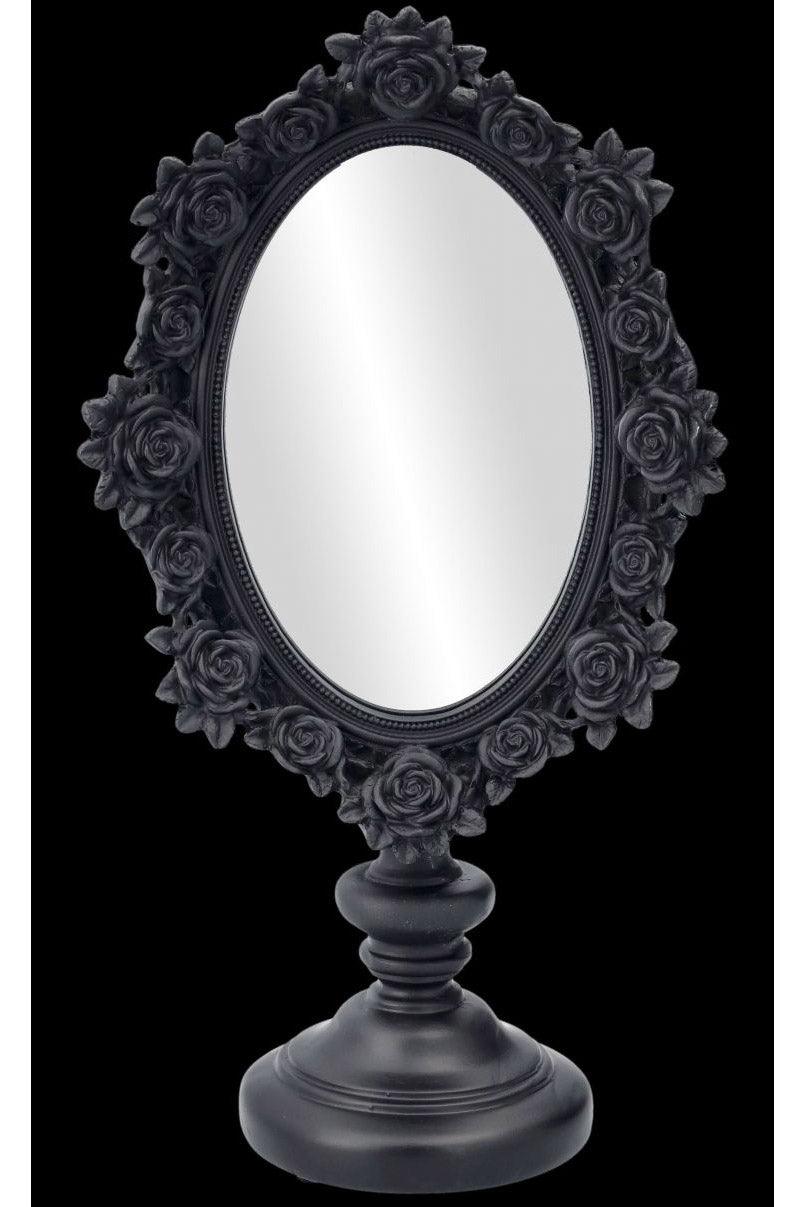 Black Rose Dressing Table Mirror - housewares - VampireFreaks - Alchemy