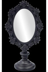 Black Rose Dressing Table Mirror - housewares - VampireFreaks - Alchemy