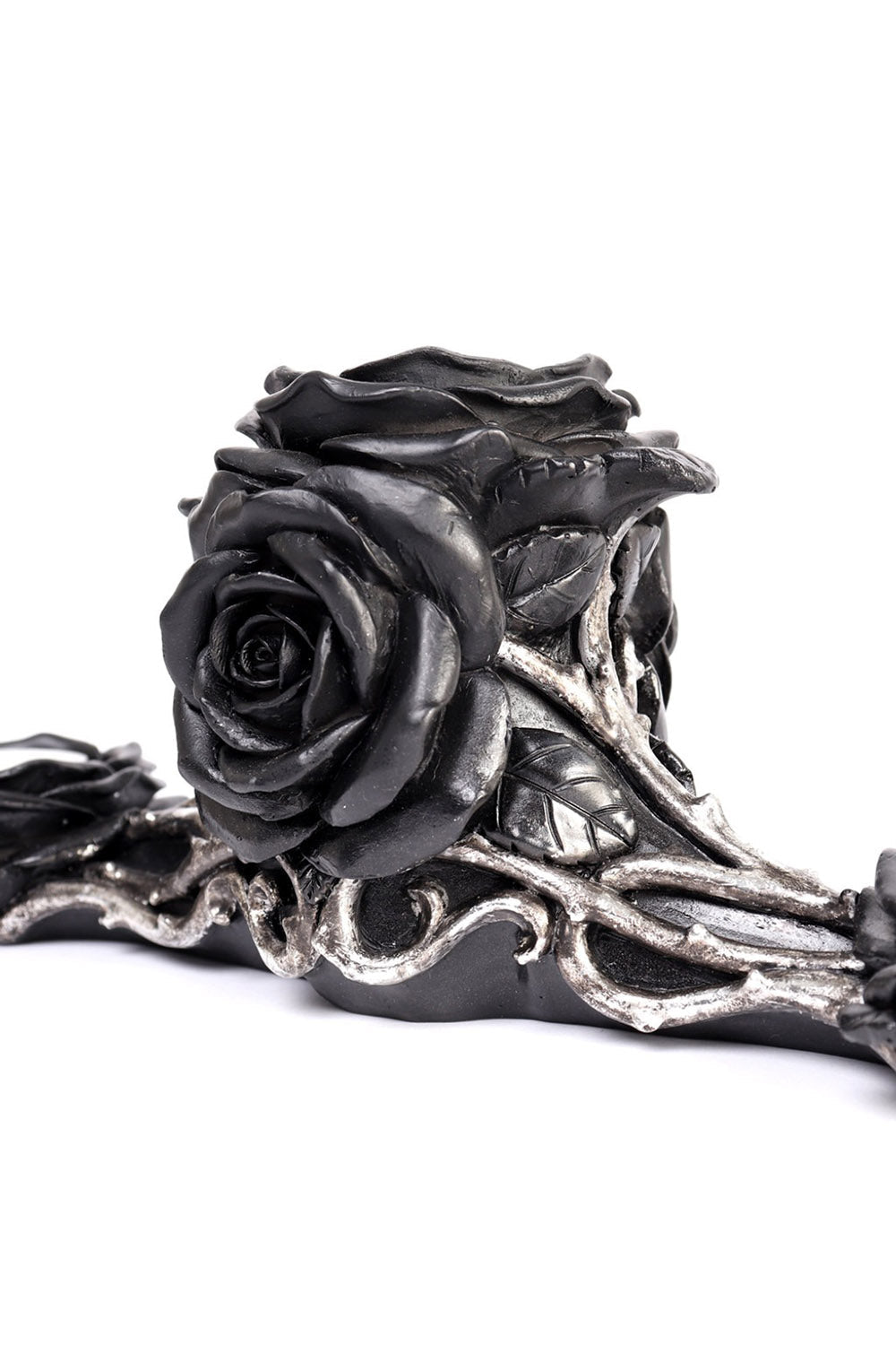 Black Rose Triple Votive Holder - housewares - VampireFreaks - Alchemy