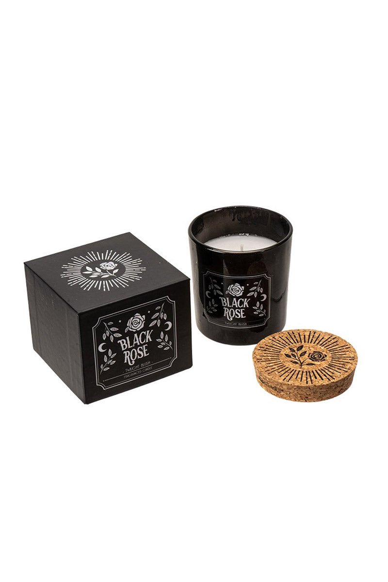 Black Rose Twilight Blush Candle - housewares - VampireFreaks - Pacific Giftware