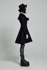 Black Sheep Vintage Goth Coat - womens outerwear - VampireFreaks - Punk Rave