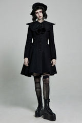 Black Sheep Vintage Goth Coat - womens outerwear - VampireFreaks - Punk Rave