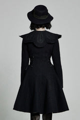 Black Sheep Vintage Goth Coat - womens outerwear - VampireFreaks - Punk Rave