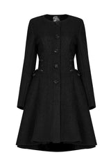 Black Sheep Vintage Goth Coat - womens outerwear - VampireFreaks - Punk Rave
