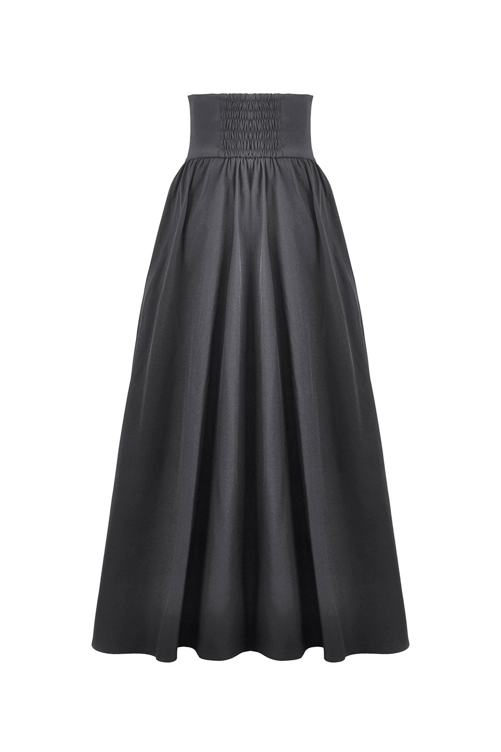 Cinched waist black skirt for women from Dark In Love