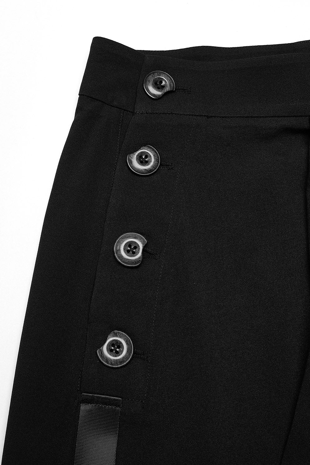 draped long black maxi skirt
