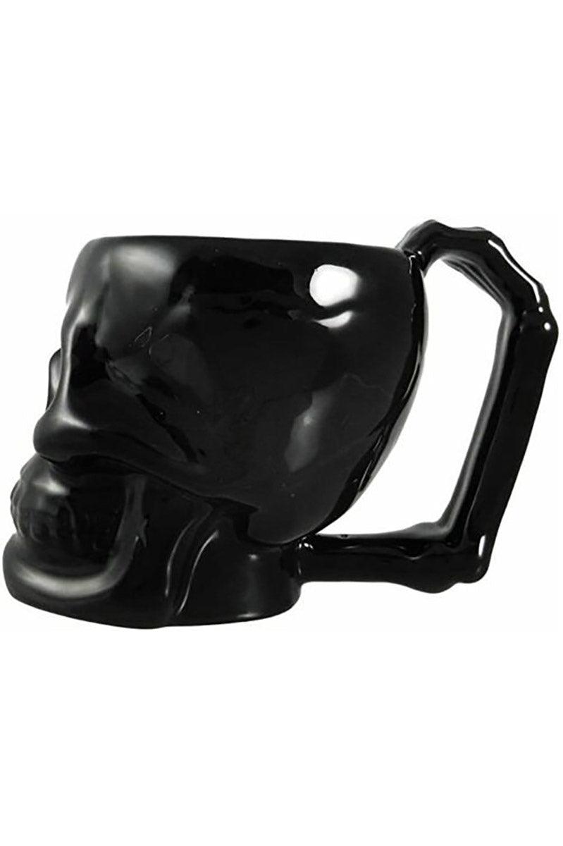 Black Skull Mug - housewares - VampireFreaks - Pacific Giftware