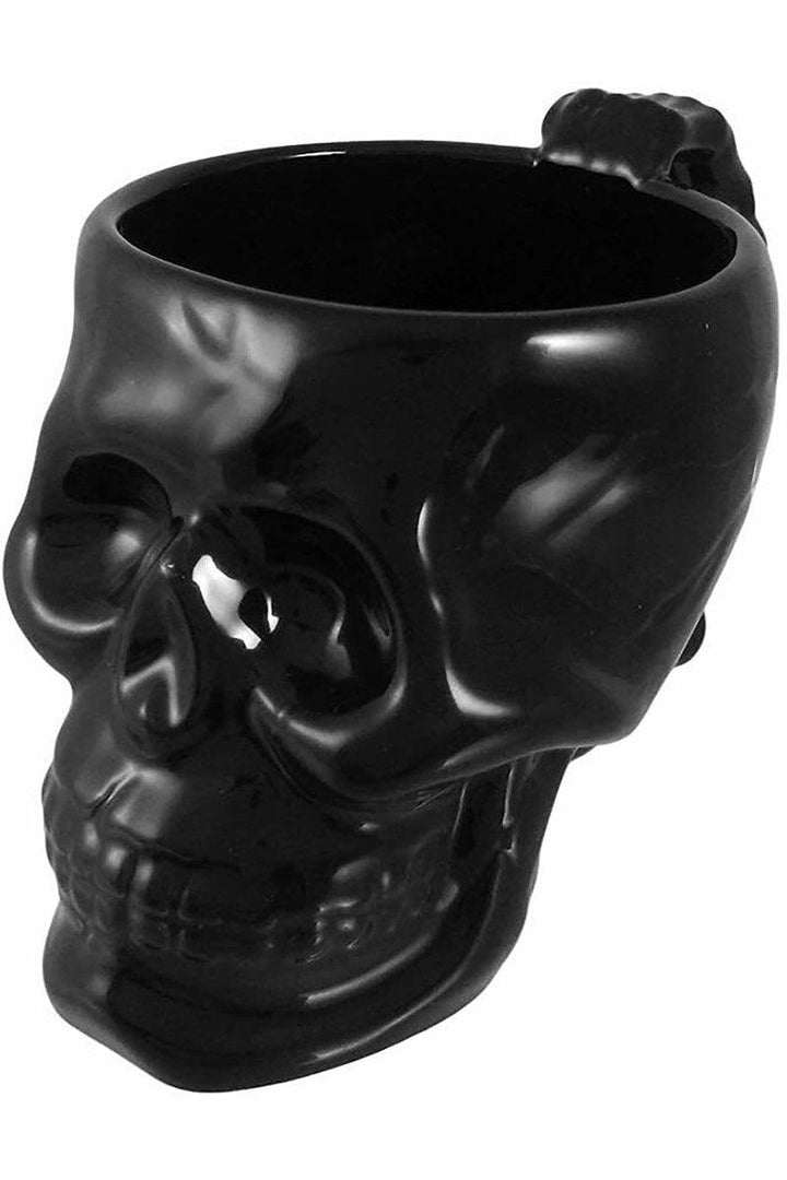 Black Skull Mug - housewares - VampireFreaks - Pacific Giftware