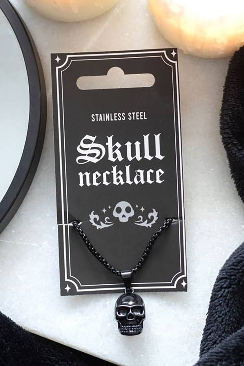 black gothic necklace