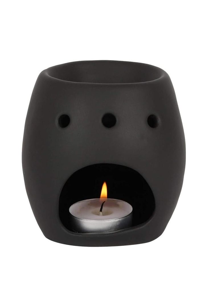 Black Skull Oil Burner - housewares - VampireFreaks - Pacific Giftware