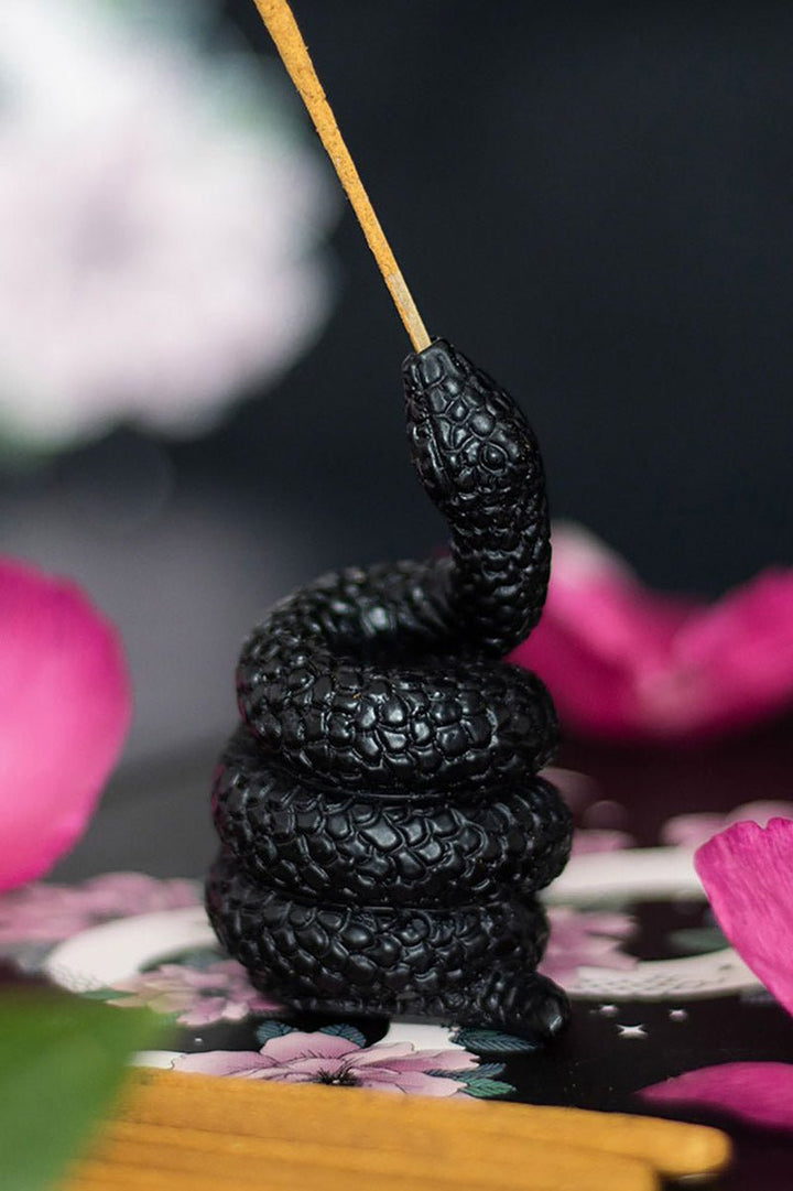 Black Snake Incense Stick Holder - housewares - VampireFreaks - Something Different