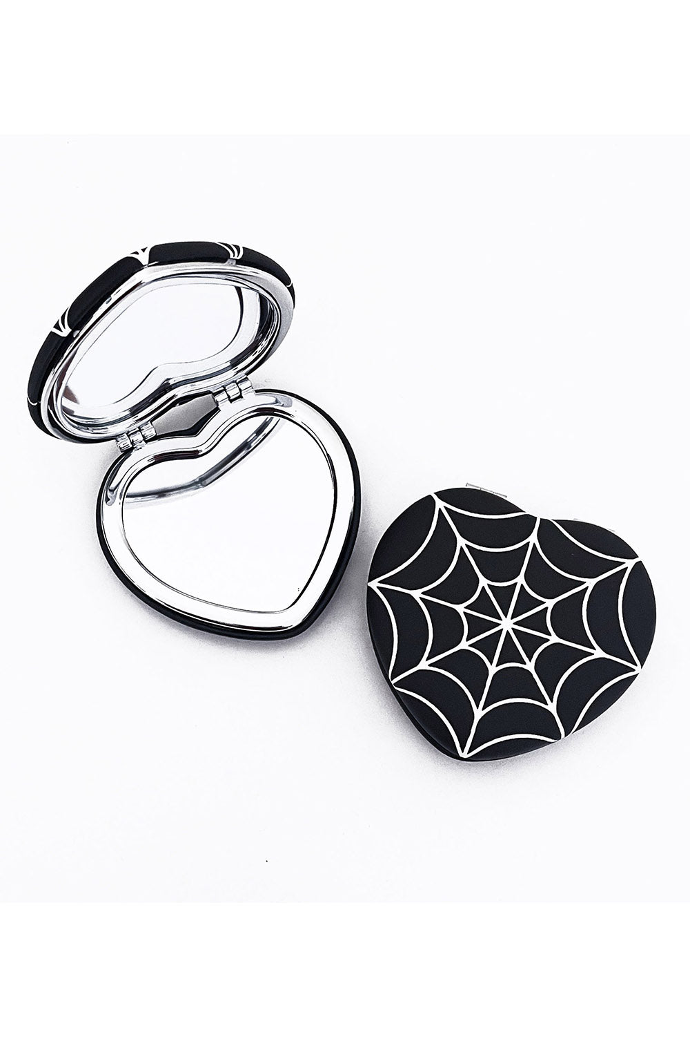 Black Spiderweb Mirror - cosmetics - VampireFreaks - Em & Sprout