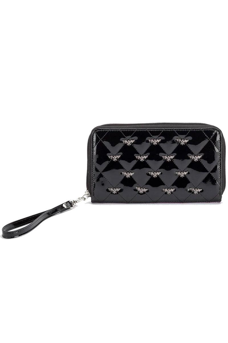 Black Studded Bats Wallet - bags & wallets - VampireFreaks - Rock Rebel