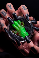 spooky halloween novelty sugar scrub with a zombie bar hand of soap