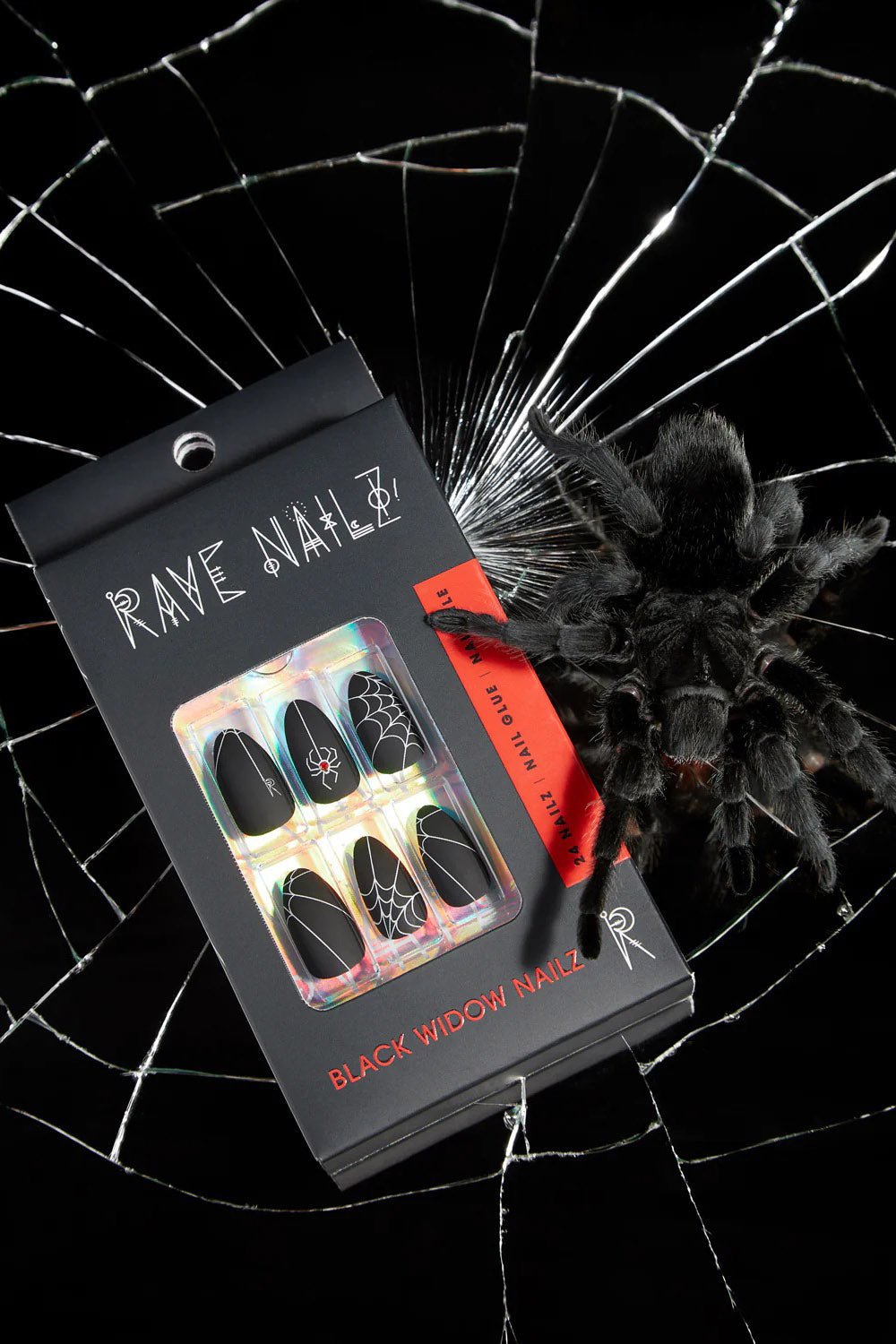 Black Widow Nailz - cosmetics - VampireFreaks - Rave Nailz