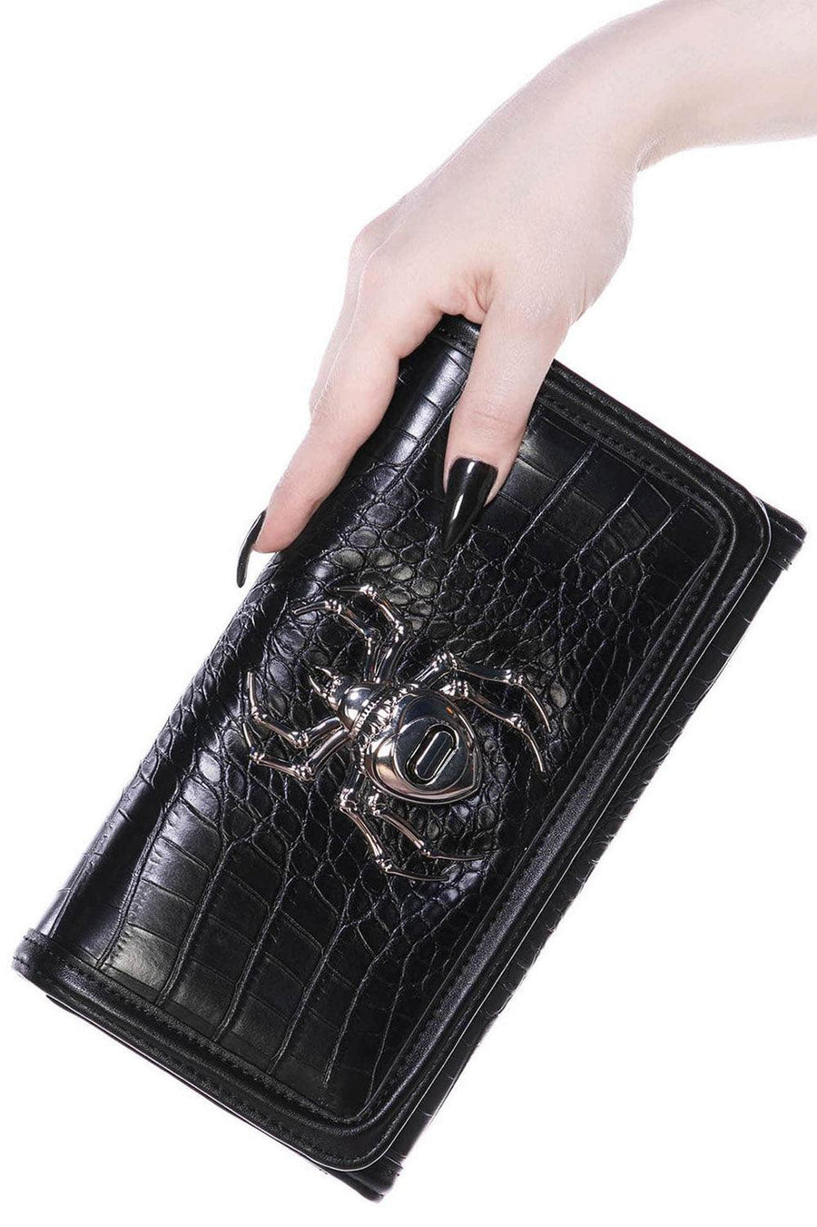 Black Widow Wallet - bags & wallets - VampireFreaks - Killstar