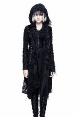 Black Witchery Tattered Cardigan - womens outerwear - VampireFreaks - Devil Fashion