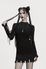 cyberpunk braided hair accessory extension 