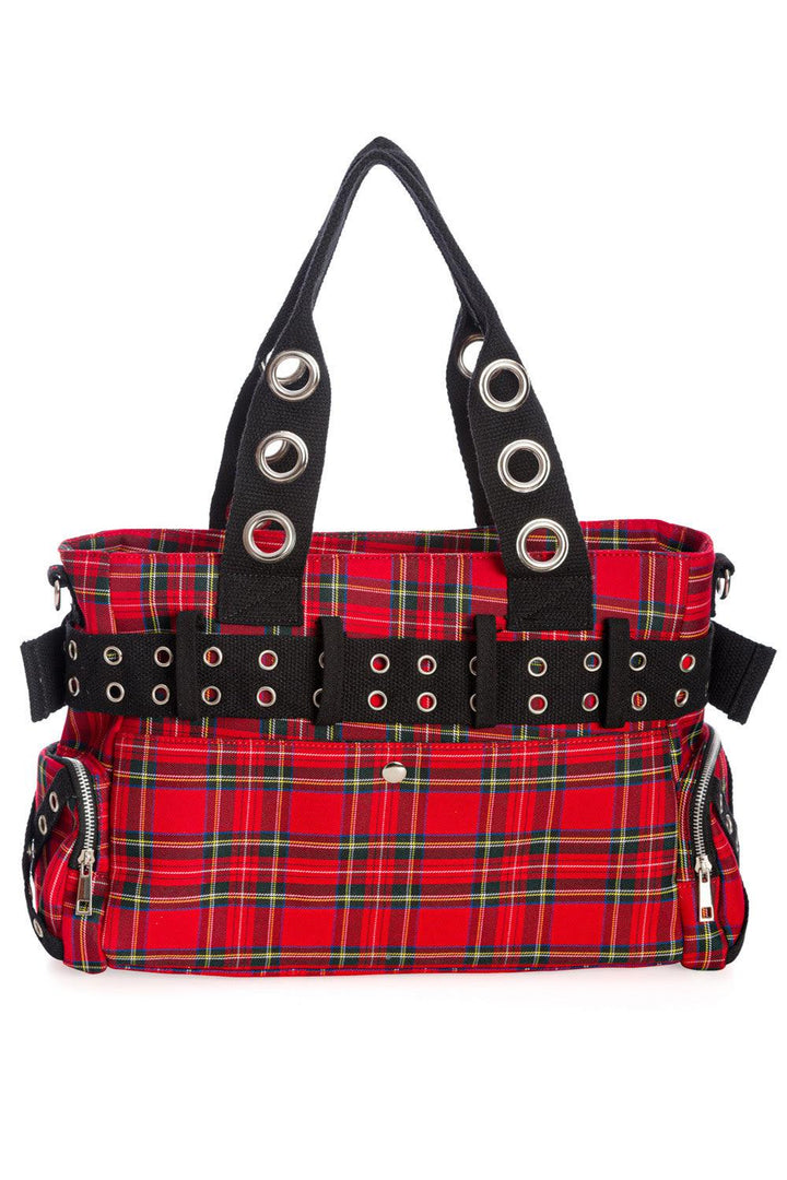 Bleed Red Handcuff Handbag [RED] - bags & wallets - VampireFreaks - Banned Apparel / Lost Queen