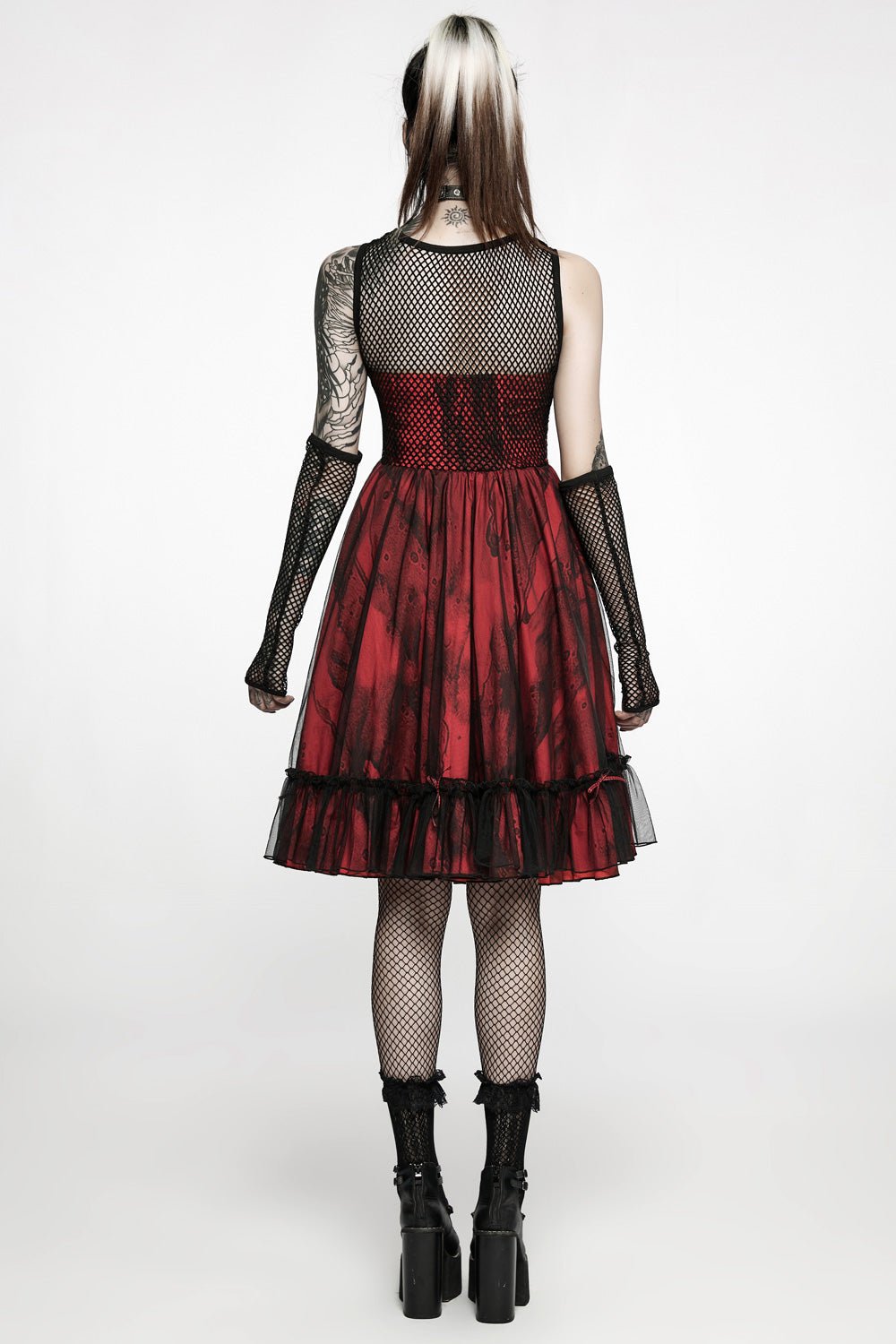 Bleeding Baby Doll Dress Set [RED/BLACK] – VampireFreaks